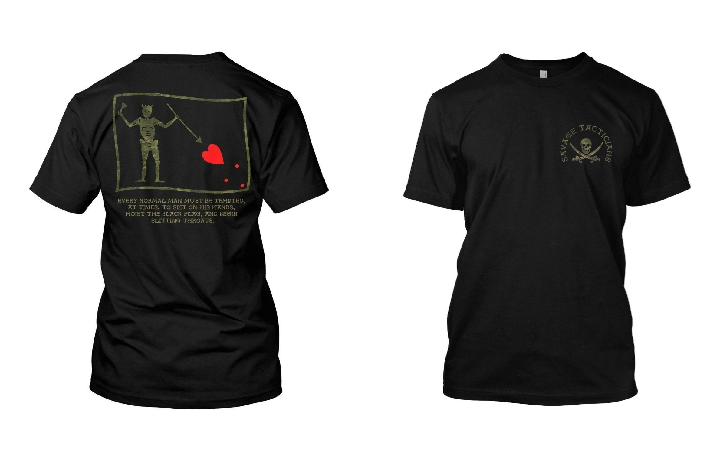 Hoist The Black Flag Savage Ta - Streetwear Brand Tees 评论和价格